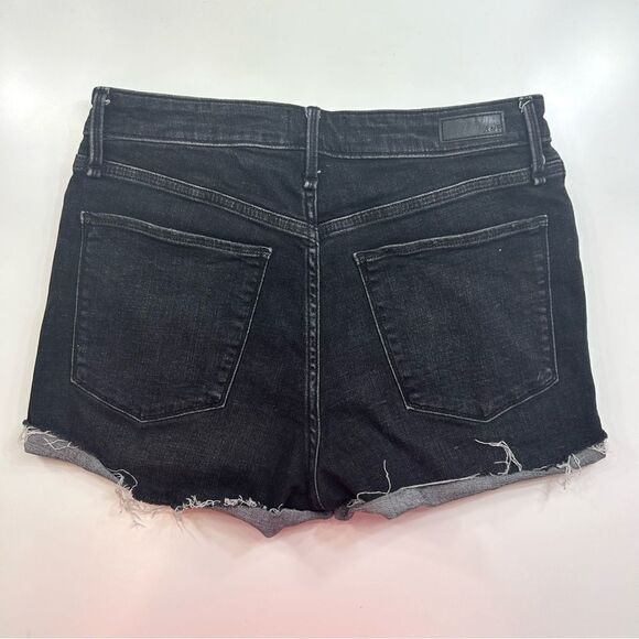 Abercrombie and Fitch Simone High Rise Shorts Dark Wash Size 28 - Picture 2 of 9